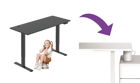 Spacetronik Moris 120BB 140x60 electric desk