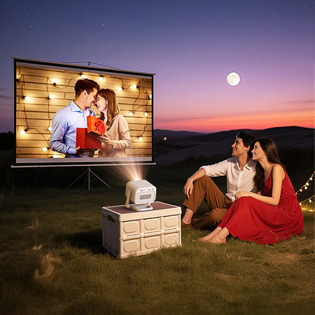 Projektor przenośny DLP WiFi 1080p GoogleTV BYINTEK Ufo U90