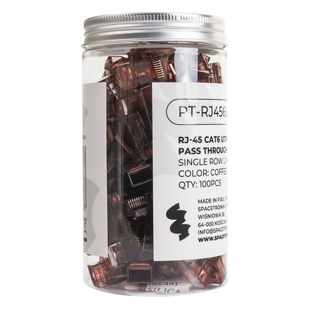 RJ45 cat 6 UTP priamy konektor PT-RJ456UC-1 100ks