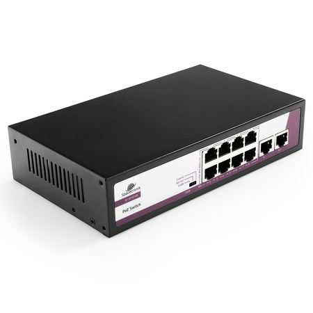 SWITCH 10-port 100Mbps POE 120W SP-SF1010P