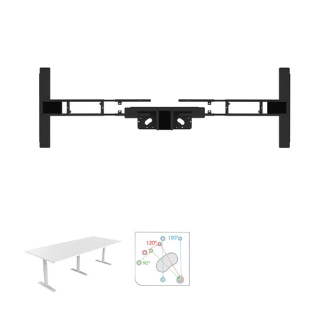 Elektrický stolní stojan Spacetronik SPE-323TB
