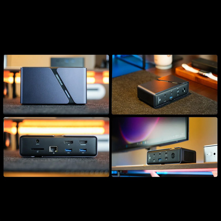 Adaptér USB-C na HDMI 3xUSB USB-C Goobay