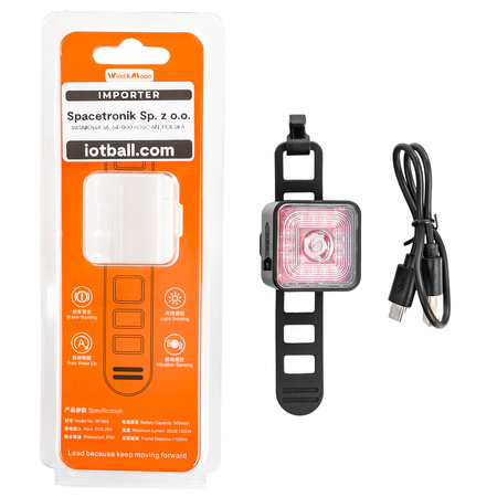 Wind und Mond WT06 2-in-1 Fahrradlicht-Set