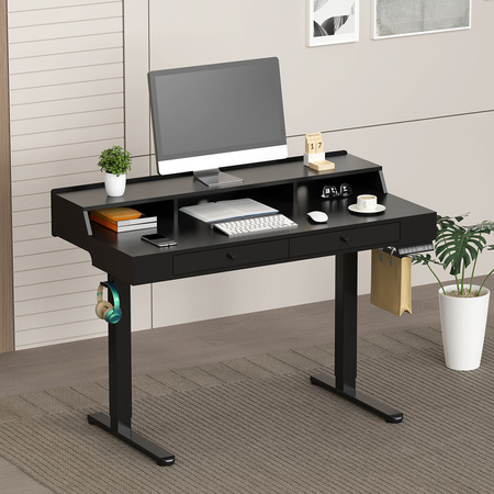 Elektryczne biurko Spacetronik SPEF141BR Frodi