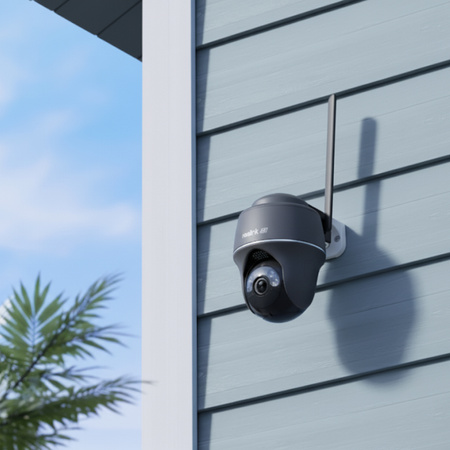 Kamera zewnętrzna LTE Reolink Go PT Ultra 4K szara