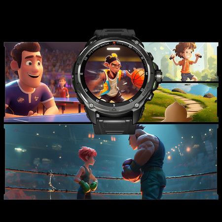 Smartwatch Kumi U5 Pro 170 trybów SPORT Zielony