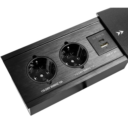 Spacetronik SPS-S24CB V2 COMPACT pultová zásuvka