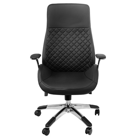 Swivel office chair with armrest ALMA black