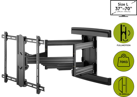 TV-Halter Goobay PRO FULLMOTION L 37"-70" bis zu 70kg