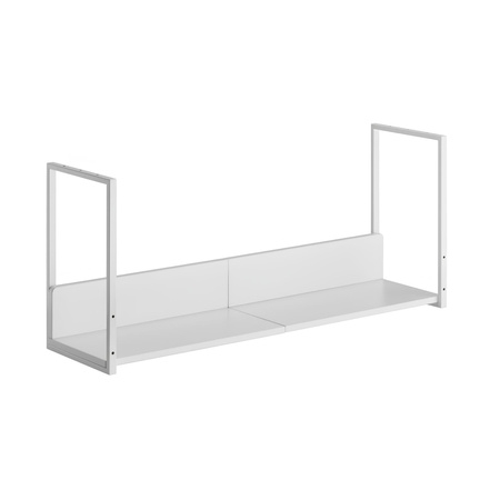 Spacetronik Hugel White under-desk shelf