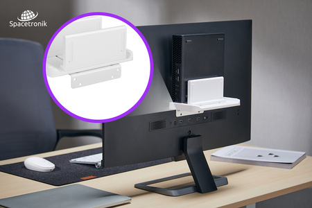 Uchwyt do Tunera. Mini PC z tyłu TV VESA SBK110W