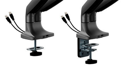 Držiak pre 2 monitory Spacetronik SPA-S120B