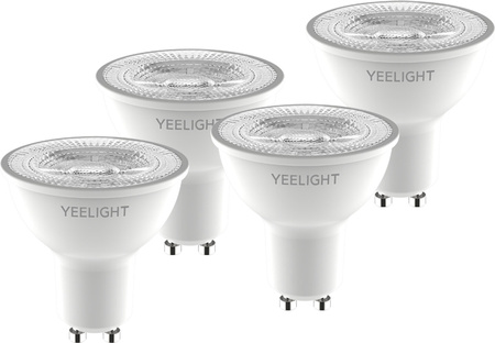 LED GU10 WiFi Yeelight W1 stmívatelné 4ks