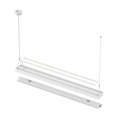 Lampa sufitowa podwieszana LED GLOW D22 Pro Biała