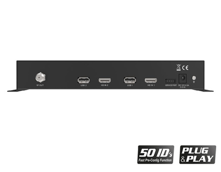 Modulator 4x HDMI do 2x DVB-T/C/ISDB-T EDISION