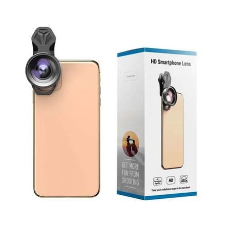 Dva objektivy telefonu širokoúhlý 120 makro 10x