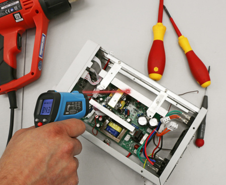 Berührungslose Laser-Pyrometer IR -50 +400°C 4935