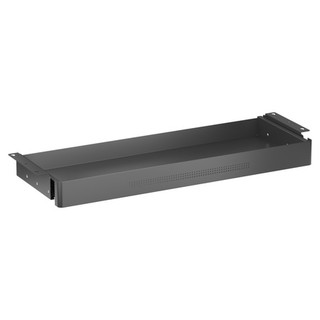 Under-Desk Storage Drawer Large Black
