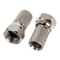 Big Nut 7.0mm/20mm screw-on F-plug TV-FT04 1pc