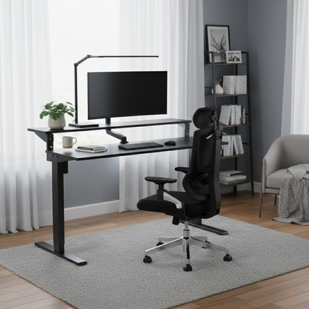 Spacetronik Moris 133BB 140x70 electric desk