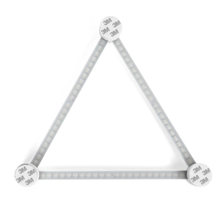 LED RGB WIFI Tuya 9x27cm modulární nástěnné svítidlo