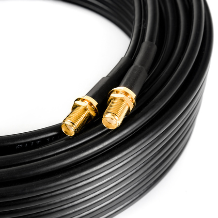 GSM-Zwillings-Poynting-Kabel CAB-109 HDF195 SMA 10m