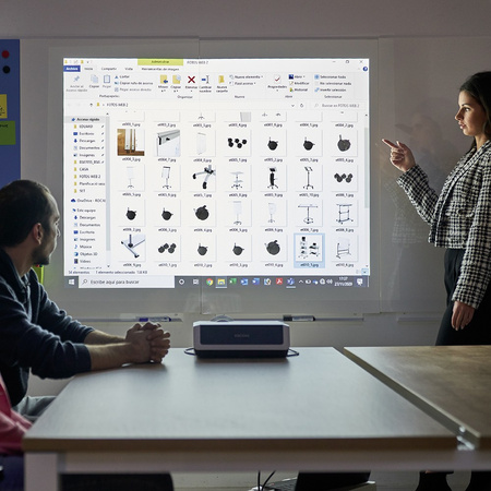 Matte magnetische Schreibtafel 75x115