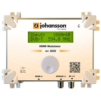 Digitálny modulátor Johansson HDMI DVB-T DVB-C 8202