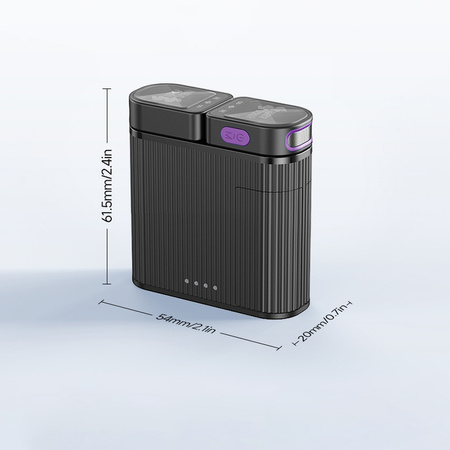 Bezprzewodowy mikrofon Lightning USB-C Magnetyczny