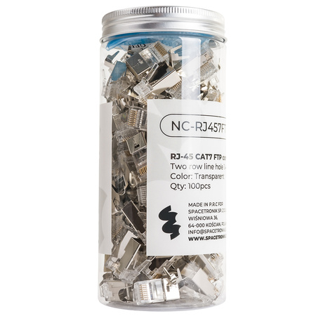 Konektor RJ45 cat. 7 FTP NC-RJ457FT-14 100ks