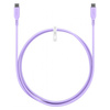 Kabel USB-C 2.0 Goobay silikonowy fioletowy 1.5m