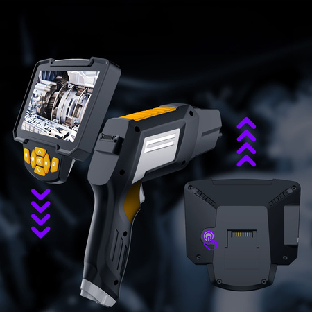 Kamera-Endoskop Handheld-Monitor Dual SPU-E03 5m