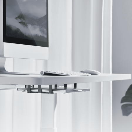 Under-desk tablet laptop holder SPB-004B