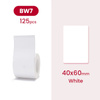 Labels series B Niimbot 40x60 mm 125 pcs white