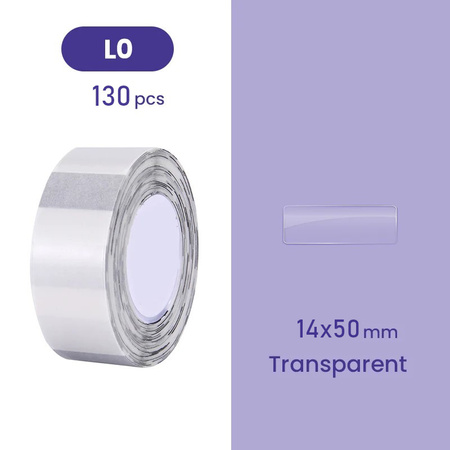 Niimbot D-series labels 14x50 mm 130 pcs. by