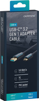 CLICKTRONIC USB 3.0 - USB-C 2m cable