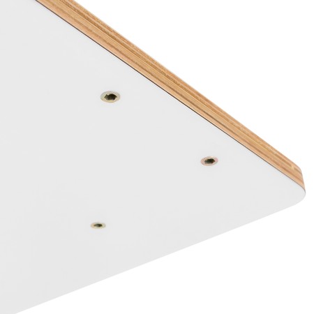 Spacetronik desk/table top 140x80 white plywood