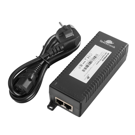 Gigabitový 30W PoE IEEE 802.3af/a SP-IPOEG30 PoE injektor