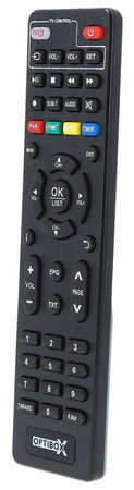 Diaľkové ovládanie pre dekodér DVB-T2 OPTIBOX NGEN H.265