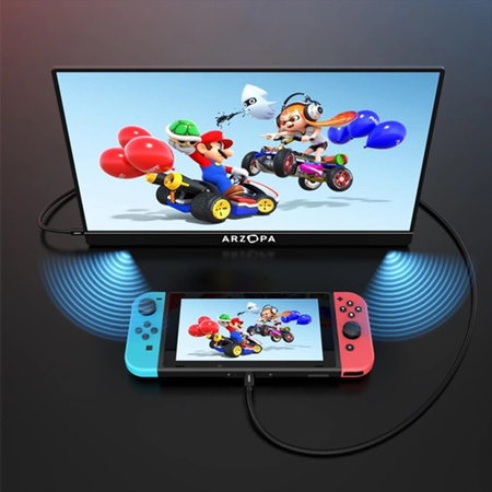 ARZOPA Z1FC 16.1" Gaming-Monitor Full HD
