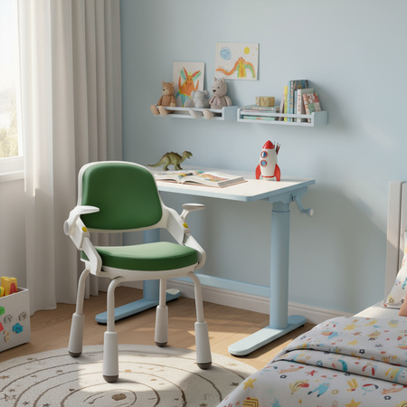 Krzesło regulowane dziecięce Spacetronik XD SPC-XD11J Zielone