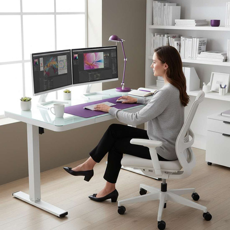 Spacetronik SPE-B128BG Astrid electric desk