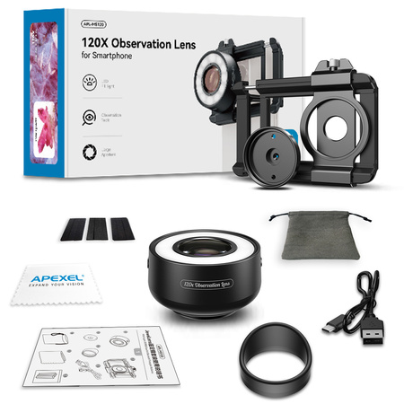 ZoomMacro 10-20x makroobjektiv pro smartphony