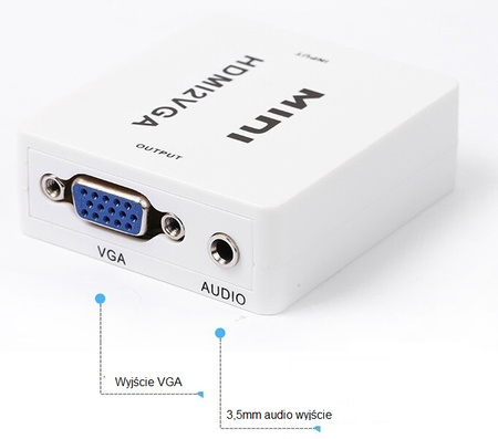 HDMI to VGA + audio converter SPH-VA01