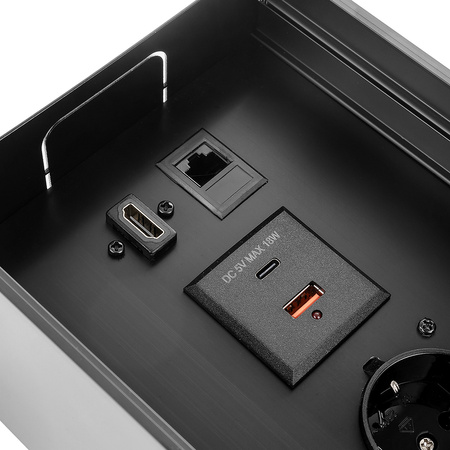 Spacetronik SPS-B37S V2 openable countertop socket