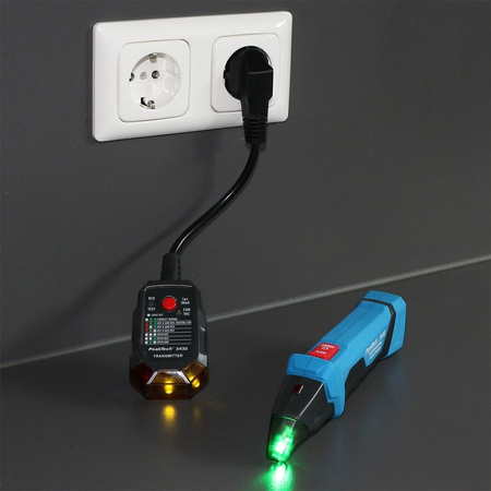 Lokalizator bezpieczników z RCD PeakTech 3432