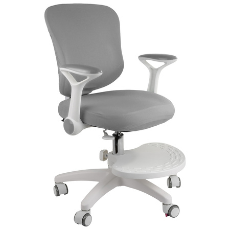 Fotel ergonomiczny dziecięcy Spacetronik SPC-XD17C Szare