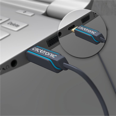 CLICKTRONIC USB-C - kábel USB-C 3.2 Gen1 2 m