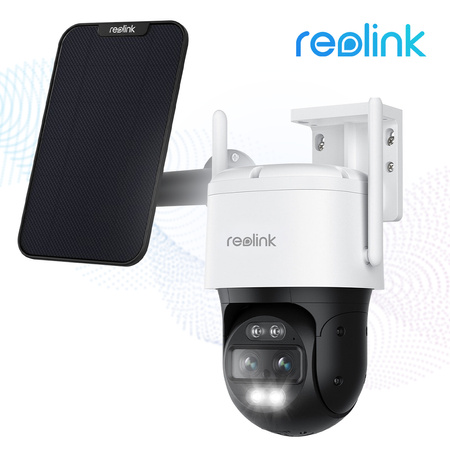 Kamera Reolink TrackMix 4K Wi-Fi6 + panel czarny