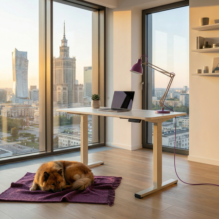 Elektryczne biurko Spacetronik Moris 125II 120x60